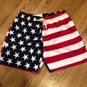 Faded Glory Stars & Stripes XL swimming trunks